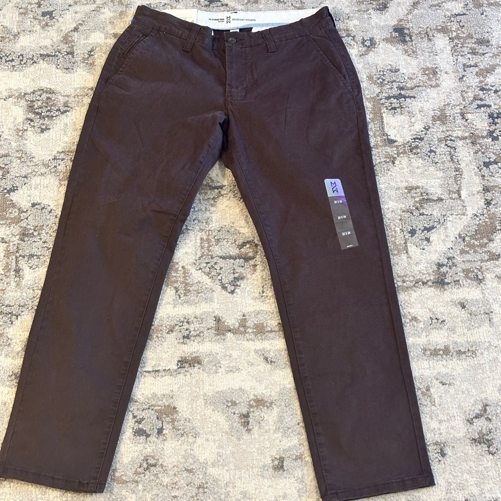 Men's Chocolate Brown Chinos